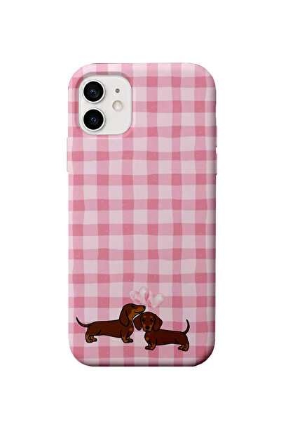 farifra iPhone 11 Uyumlu Desenli Silikon Lansman Telefon Kılıfı a.M031PEMBE.png