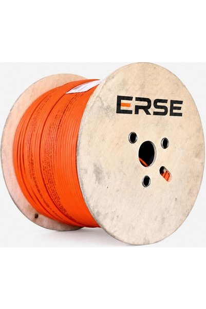 Erse Cat6 H.Free Turuncu Data Kablosu 500 Metre Makaralı Internet Kablosu