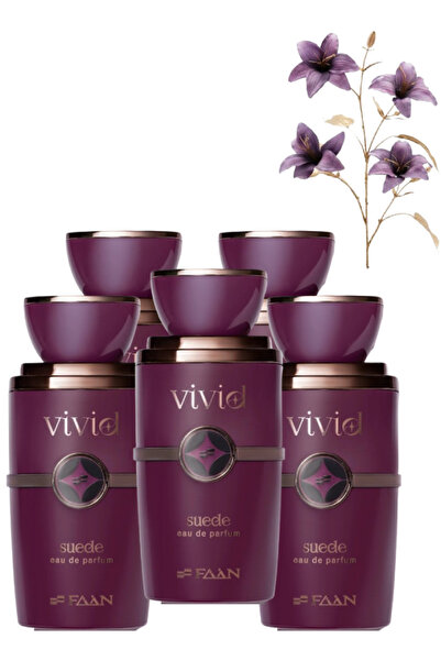 Faan 5 Pieces Vivid Suede Perfume 100ML