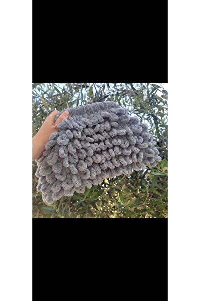 ARTTMACRAME Puffy Knitted Handbag Women's Handmade Stylish Daily Bag Modern D...
