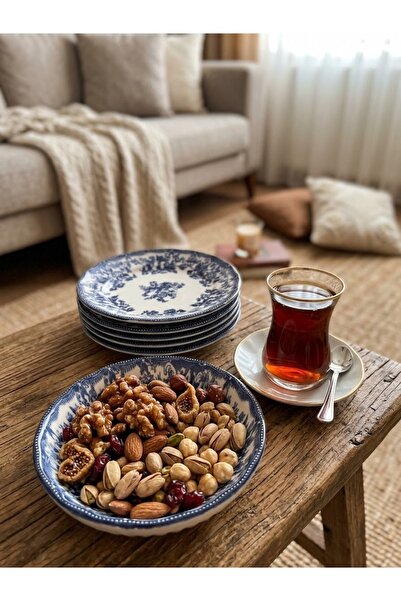 OLİAHOME 6’lı Çerezlik Kahvaltılık Kase Seti 13 cm – Mezelik Sosluk Sunumluk ...