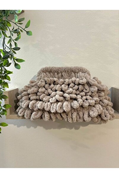 ARTTMACRAME حقيبة يد نسائية منتفخة محبوكة يدويًا، حقيبة يومية أنيقة بتصميم عصري