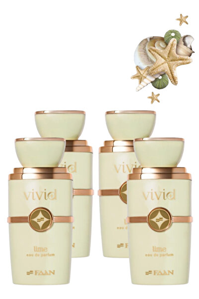 Faan 4 Pieces Vivid Lime Perfume 100ML