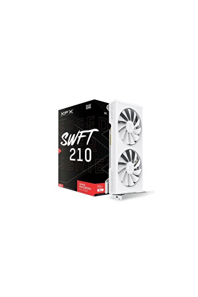 XFX Speedster SWFT210 Radeon RX 7600 ekran kartı beyaz, 8 GB GDDR6 HDMI 3xDP,...