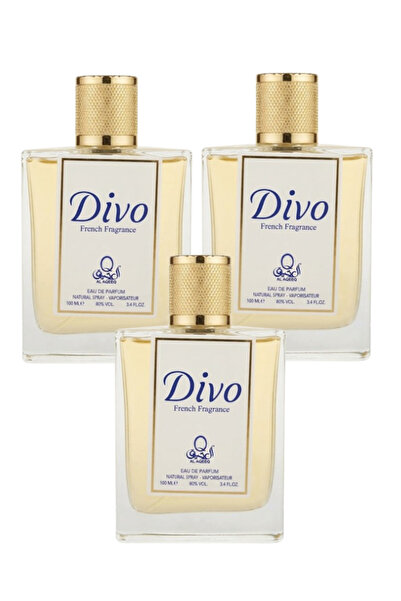 Al aqeeq 3 Pieces Divo French Perfume 100ML