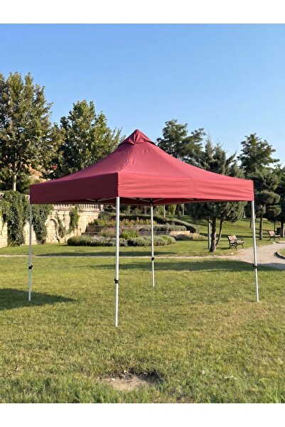 SER&YAT Gazebo Kolay-Hızlı Kurulum Katlanabilir 3x3 Su Geçirmez Tente Çardak ...