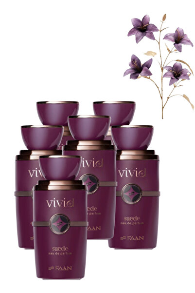 Faan 6 Pieces Vivid Suede Perfume 100ML
