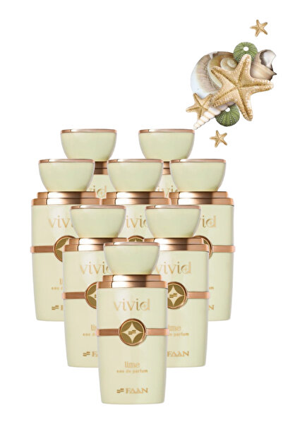 Faan 8 Pieces Vivid Lime Perfume 100ML