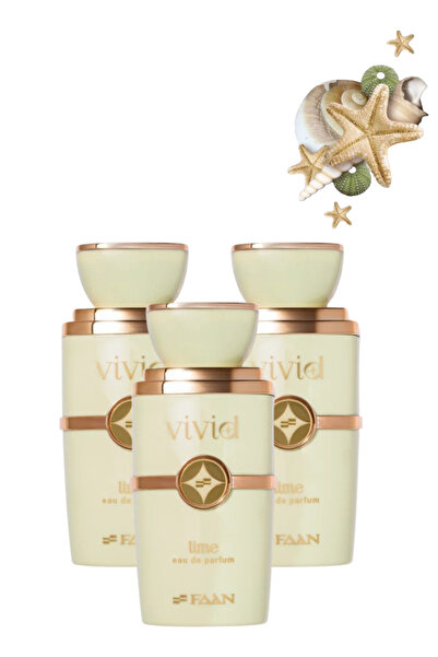 Faan 3 Pieces Vivid Lime Perfume 100ML