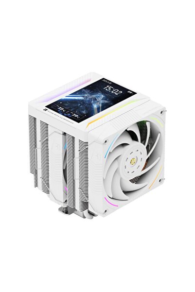 ThermalRight TR Peerless Assassin 120 VISION MAX ARGB Beyaz CPU hava soğutucu...