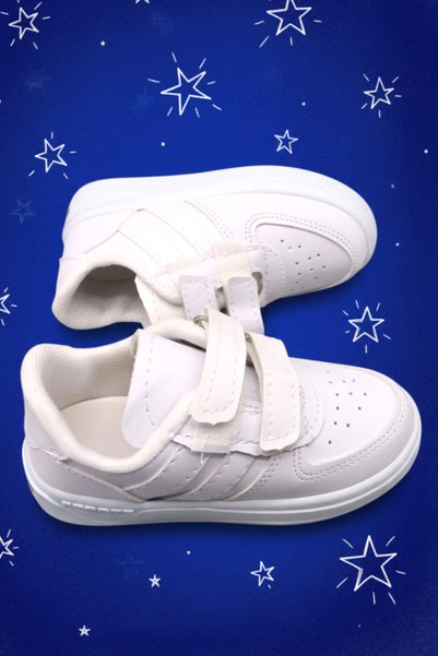 HFKY Kids Unisex Bebek Çocuk Spor Ayakkabı. Işıklı Sneaker Okul Ayakkabısı