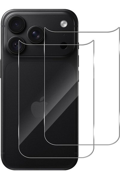 aheaks iPhone 18 Pro Nano Cam Arka Kapak ve Lens Ekran Koruyucu Nano Cam Kılı...