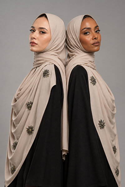 Ophelia 2-Piece Handmade Premium Jersey Hijab Set for Women – Soft, Stretchy ...