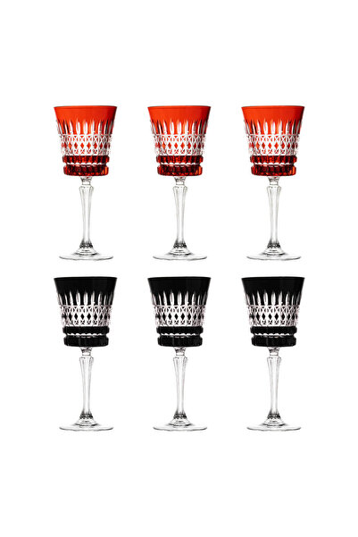 Lucky Art Duology Color 6-Piece Glass Set 300 ml