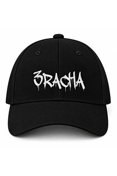 barsdepo 3RACHA БРОДИРАНА ШАПКА (С ДЪРЖАЧ ЗА ХИМИКАЛКА КАРАБИНЕР, ПОДАРЪК)