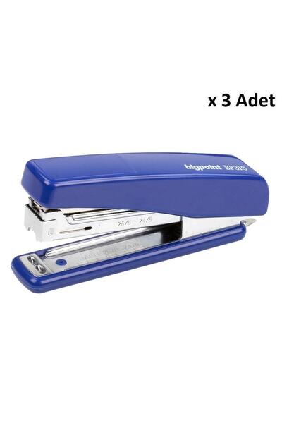 Bigpoint Stapler 24/6 Blue X 3 Pieces