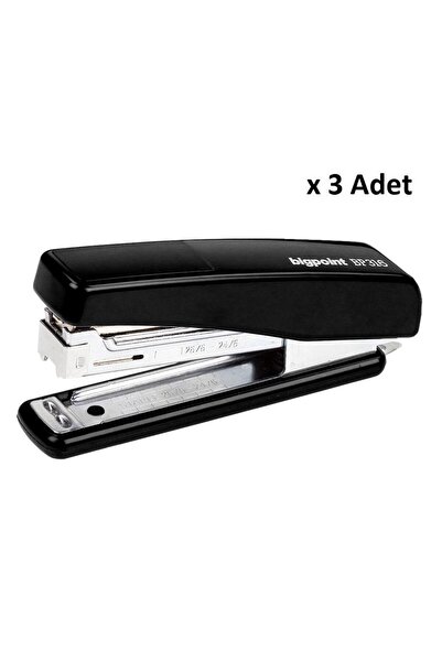 Bigpoint Stapler 24/6 Black X 3 Pieces