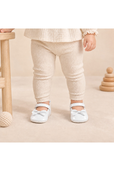 BEBLUXBABY Bowknot Decorated Baby Shoes with Bow Ties