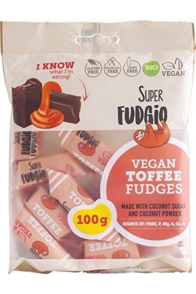 Super Fudgio Caramele aroma toffee, bio, 100g,