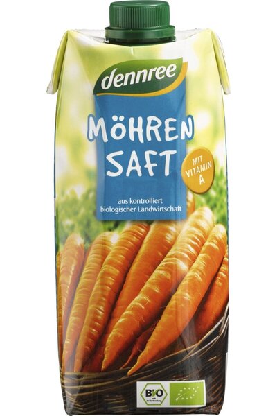 Dennree Suc de morcovi bio 500ml