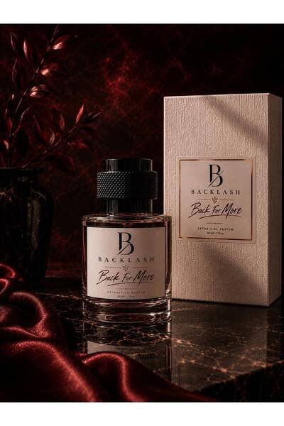 Back For More Erkek Parfüm Kalıcı Etkileyici Extrait de Parfum 50 ML