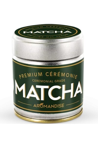 Aromandise Ceai matcha premium grad ceremonial, bio, 30g,
