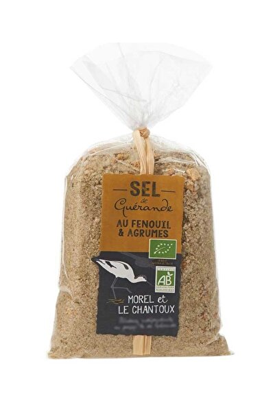 Morel et Le Chantoux Sare de mare cu fenicul si coaja de citrice bio 250g