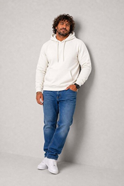 Starbattal Large Size Men's Basic Sweat Hoodie 11700-4417