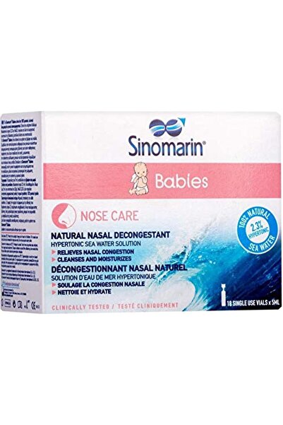 Sinomarin Babies Nose Care, 5ml Vials, 18's