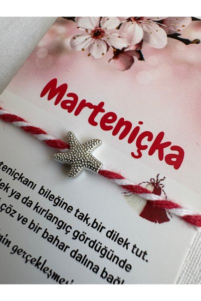 Deniz Yıldızı Marteniçka Dilek Bilekliği