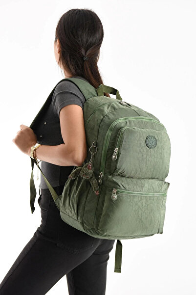 571 Collections Çanta Ultra Light Backpack School Travel Unisex Green (Model:...