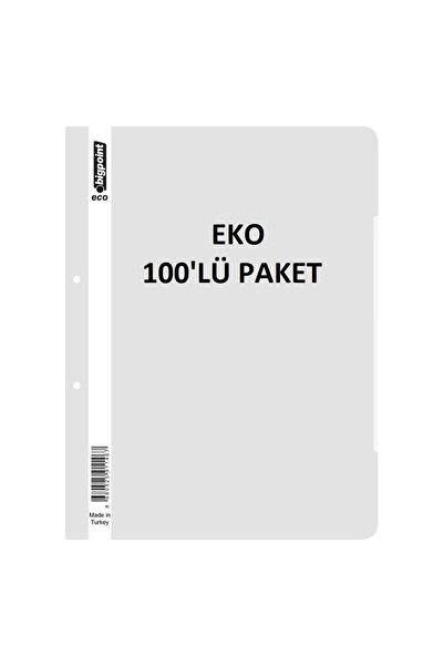 Bigpoint Δεσμοδέτες με κρίκους Eco White x 100 Τεμάχια