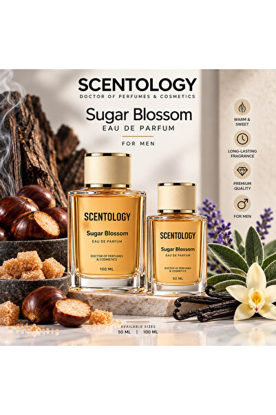 Scentology Doctor of perfums Sugar Blossom Eau de Parfum for Men – 50 ml & 10...