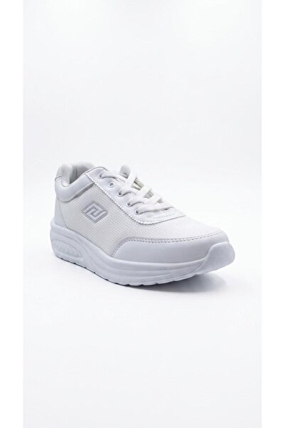 Ustalar Ayakkabı Çanta White-silver women's sports shoes 024.490
