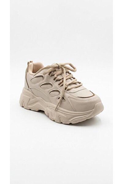 Ustalar Ayakkabı Çanta Off-White-Brown Women's Sports Shoes 024.1001