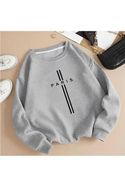 NIGRUM PARDUS Φούτερ Unisex με στρογγυλή λαιμόκοψη, τριών κλωστών, με σχέδιο ...