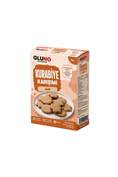 Gluno Glutensiz Sade Kurabiye Karışımı 300 g