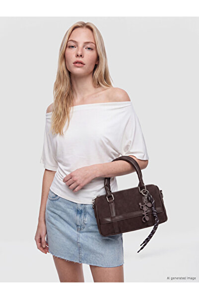 LC Waikiki I Suede Women's Shoulder Bag from Freezen Store
