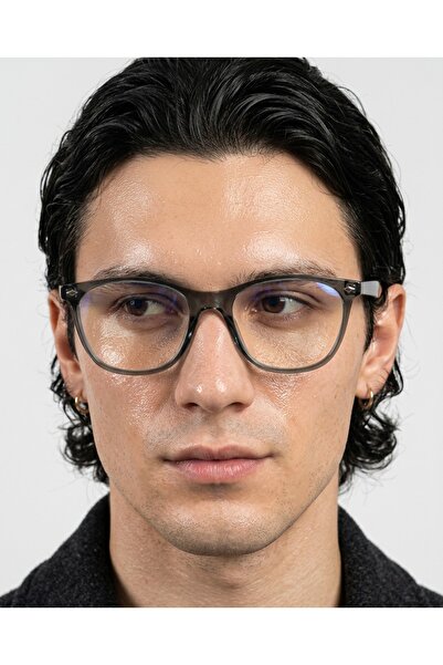 funeyes Vista Smoked Blue Light Filtered Screen Glasses with Metal Hinges and...