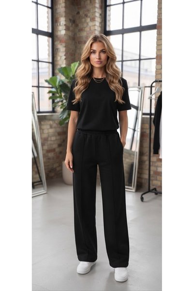ATABEY MODA EFZ GİYİM Lower Upper Double Set Oysho Fabric
