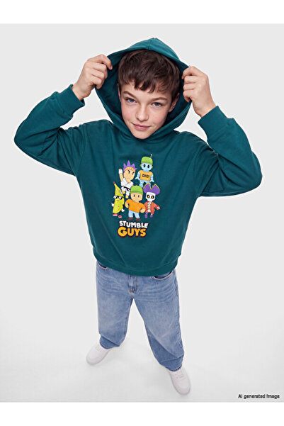 LC Waikiki I Stumble Guys Printed Boy's Sweatshirt from Freezen Store