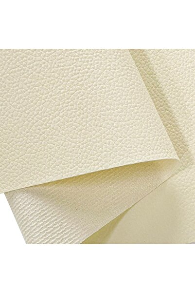 LUXER Folie Piele Ecologică Autoadezivă Creamy White, Rolă XXL 85 x 300 cm – Reconditionare și Retapițare Canapea, Fotolii, Scaune, Interior Auto