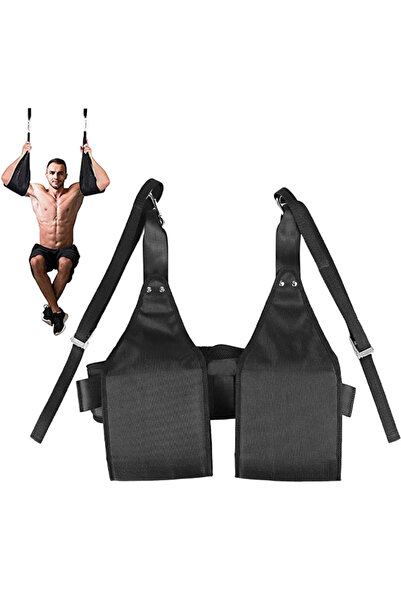 Fitness World حزام تعليق للتمارين الرياضية متعدد الاستخدامات، أحزمة تمارين مق...