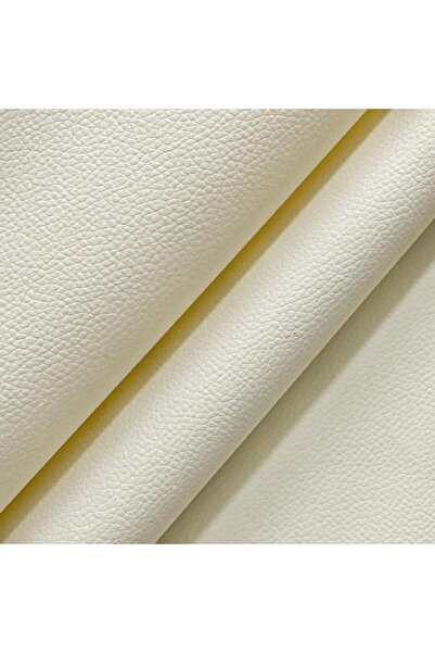 LUXER Folie Piele Ecologică Autoadezivă Creamy White, Rolă XXL 85 x 300 cm – Reconditionare și Retapițare Canapea, Fotolii, Scaune, Interior Auto