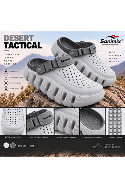 Sonimix Erkek Hafif Ergonomik Eva Sabo Terlik
