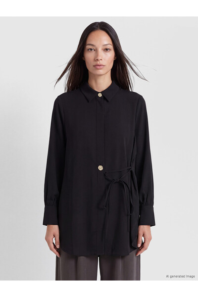 LC Waikiki Alita City Dobby Women's Shirt Tunic with a Difference