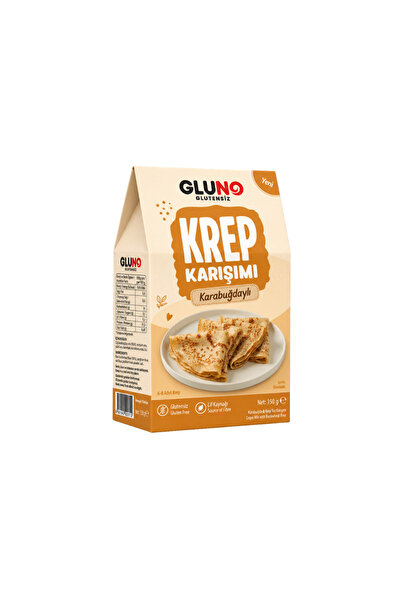 Gluno Glutensiz Karabuğdaylı Krep Karışımı 150 g