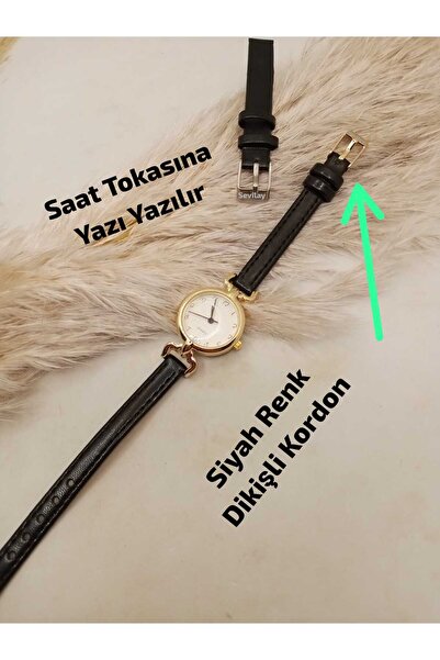 Brality (KİŞİYE ÖZEL YAZI YAZILIR) , Modern Tasarım Vintage Gold Renk Yuvarla...