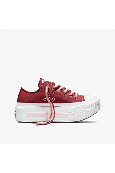Converse Chuck Taylor All Star Double Stack Platform Pembe Sneaker