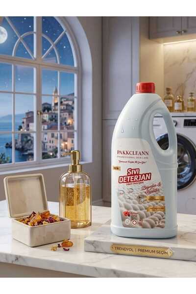 Helke Home PakkCleann Sıvı Çamaşır Deterjanı 2x3 Litre Toplam 50 Yıkama Beyazlar ve Renkliler